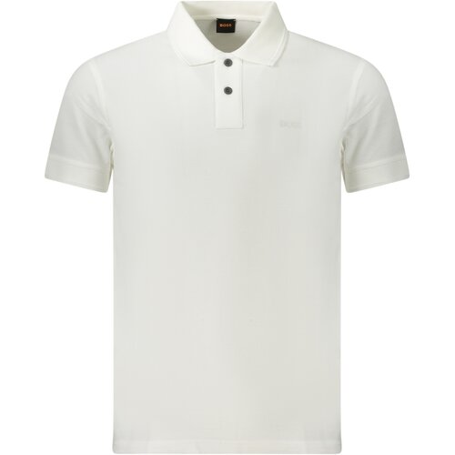 Boss POLO SHORT SLEEVE MEN WHITE Slike
