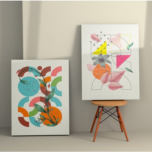 Wallity slika 2KNV4283, 70x100 cm, 2 dela Cene