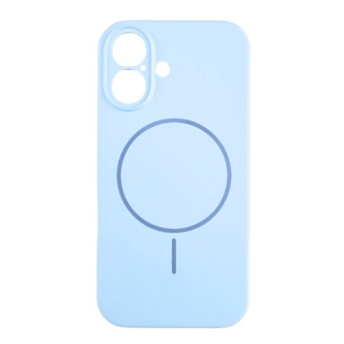  Silikonska futrola Magsafe LUX Iphone 16 BEBI PLAVA Cene