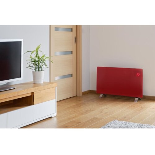 Sencor Pametni električni grejač/konvektor 1200/2400W/230V IP24 Wi-Fi crvena Slike
