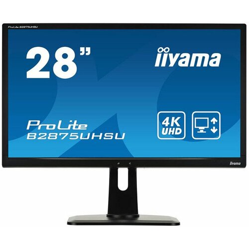 Iiyama B2875UHSU-B1 TN, 3840x2160 (Ultra HD) 1ms 4K Ultra HD monitor Slike
