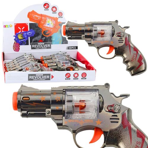 Pi&scaron;talj za igru Revolver koji se vrti - sivi Cene