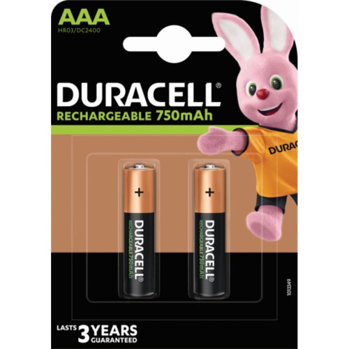 Duracell polnilna baterija 750 mAh AAA K2 Slike