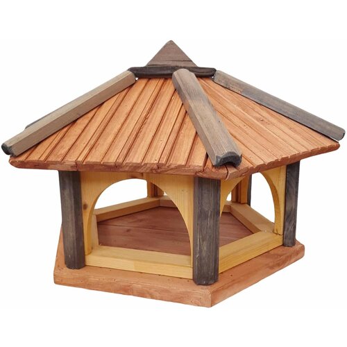  Drvena hranilica za ptice, 55 cm x 46 cm Slike