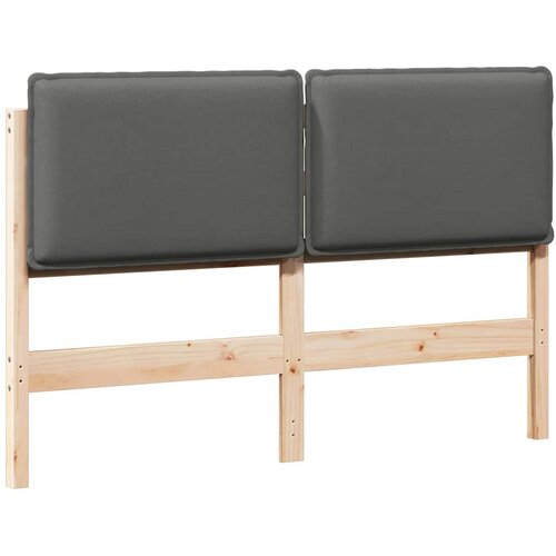 vidaXL Tapecirano vzglavje z vzglavjem Naravna in svetlo siva 120 cm, (5000109421) Cene
