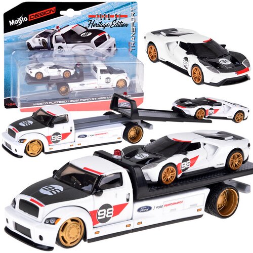 Maisto Flatbed & Ford GT Heritage 2021 Cene