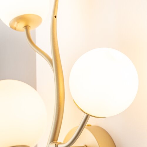 Brilagi - LED zidna lampa MISTEL 3xG9/3W/230V zlatna/bela Slike