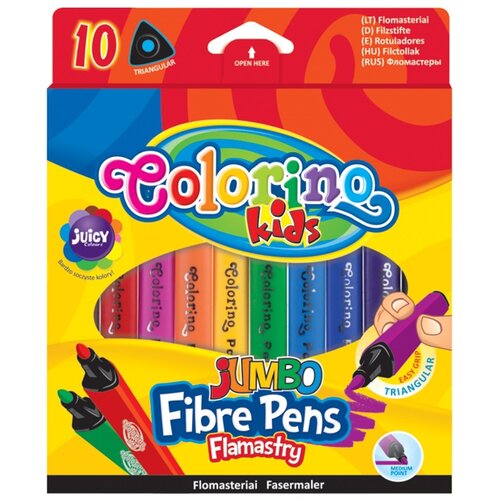  Trokutasti JUMBO markeri Colorino 10 kom Cene