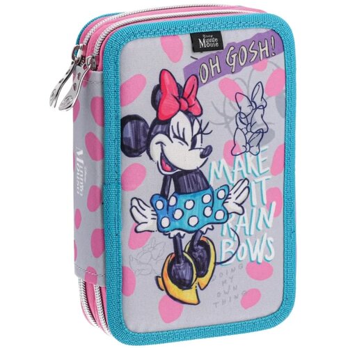 Best Buy Pernica puna, Double decker, Minnie Mouse, 2 zipa, Oh Gosh, Sivo-roze Cene