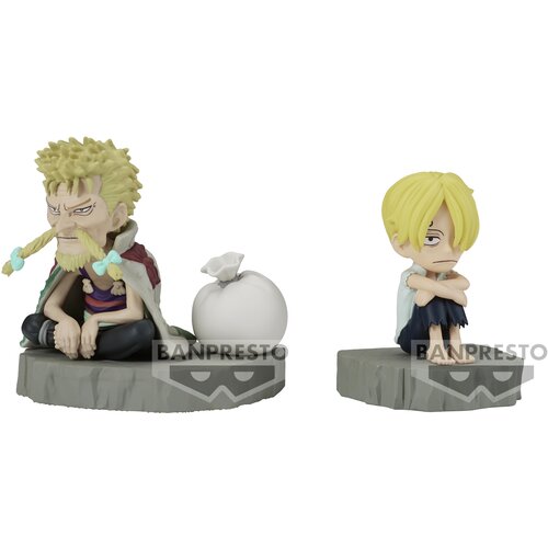 Bandai SET DE 2 FIGURAS ENODEL SANJI Y ZEFF SERIE WORLD COLLECTABLE LOG STORIES, (21240745) Slike
