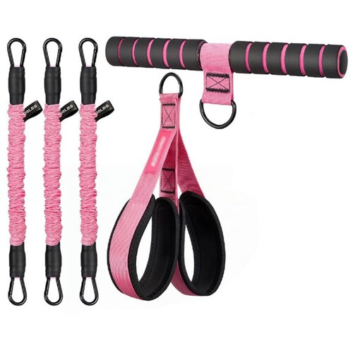 INF Nadgrajen set pedalnega odpora za pomoč pri trebu&scaron;njakih in toniranje nog Pink, (5000314115) Cene