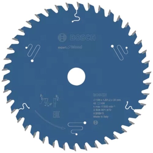 Bosch Expert for Wood 168&amp;times;20&amp;times;1,8/1,2 mm, T42 ( 2608901872 ) Slike