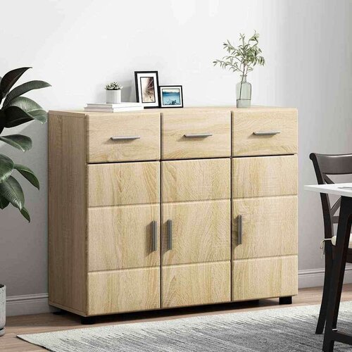  Kreveta Sonoma hrast 88 5 x 30 5 x 73 cm Konstruirano drvo Slike