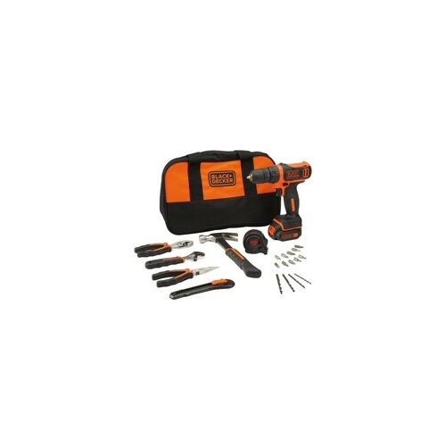 Black & Decker BDCDC18HTSA-QW drill Key Black, Orange Cijene