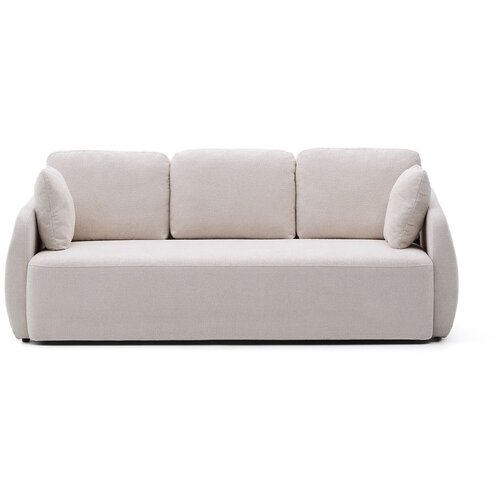 Kave Home Krem sklopiva sofa od &amp;scaron;enila 225 cm Laira &amp;ndash; Slike