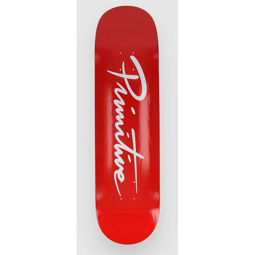 Primitive Nuevo Script 8.125&amp;quot; Skateboard deska red Slike
