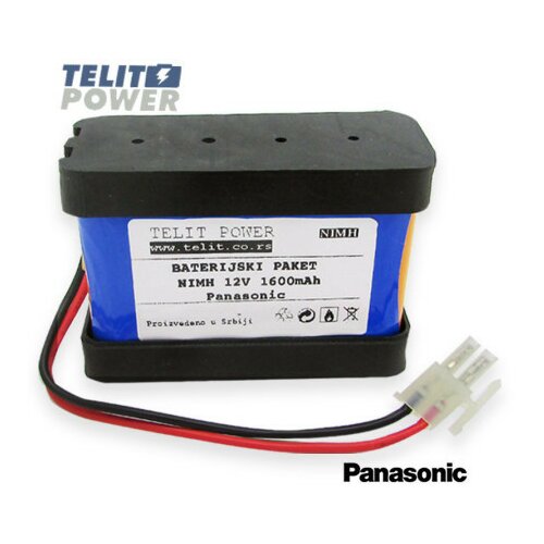 TelitPower baterija NiMH 12V 1600mAh Panasonic za Besam Unislide II automatska vrata ( P-1512 ) Slike