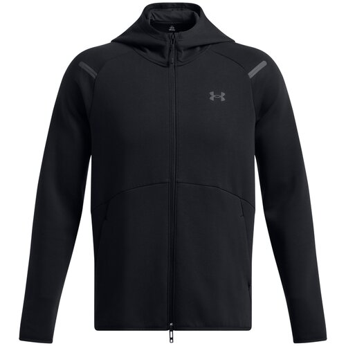 Under Armour unstoppable flc fz hd eu, muški duks, crna 1389352 Cene