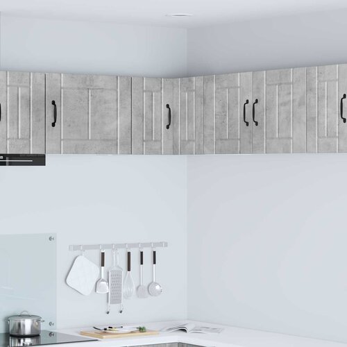  Zidni kutni ormar LUCCA Betonska siva 57 x 57 x 40 cm Cijene