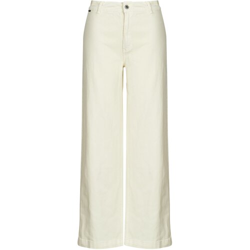 PepeJeans HIGH RISE WIDE CROP TANIA Bež Cijene