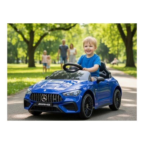  Mercedes &ndash; Benz AMG CLE 53 Plavi Dečiji Auto Licencirani Cene
