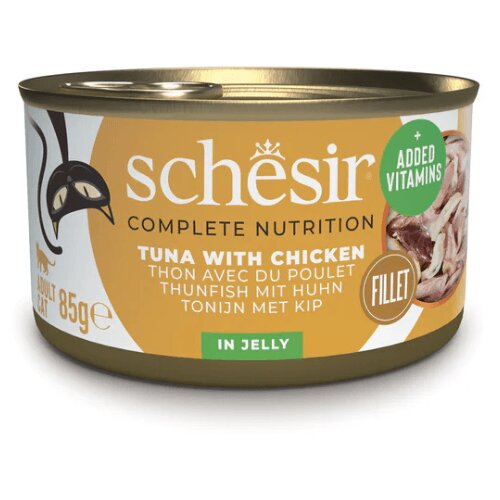Schesir Hrana za Mačke Tuna i Piletina Complete Nutrition Jelly 85g Cene