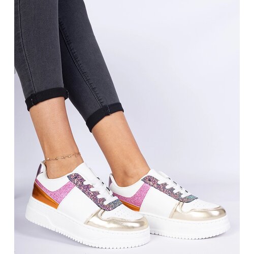 Gemre Multicolored Women's Sneakers on Thick Sole Dolla Cene