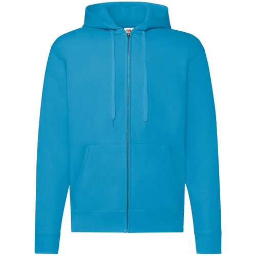Fruit Of The Loom Blue Zippered Hoodie Classic Cijene