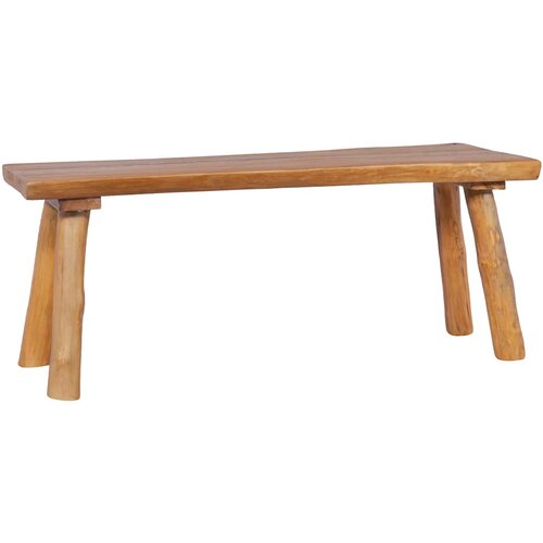  Vrtna klupa 120 cm od masivne tikovine Slike