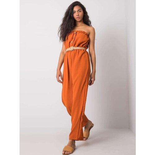 RUE PARIS Jumpsuit -361-KO-01042021.29-Dark Orange Cene