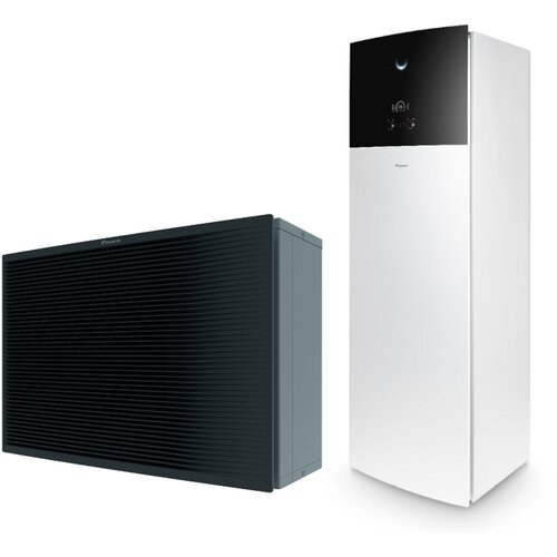Daikin Altherma 3 H HT EPRA16DW17 + ETVH12S23E9W 16 kW VISOKOTEMPERATURNA OGREVALNA TOPLOTNA ČRPALKA z itegriranim 230l bojlerjem - Slike