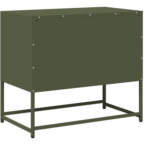  TV ormarić maslinastozeleni 68x39x60,5 cm čelični Zelena Slike