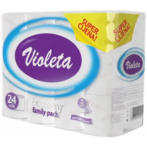 Violeta parfemski toalet papir 2 sloja 24/12