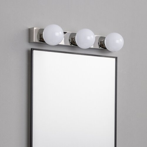 Brilagi SET 2x LED kupatilsko zidno svetlo HOLLYWOOD 3xLED/3W/230V 39 cm IP44 hrom Slike