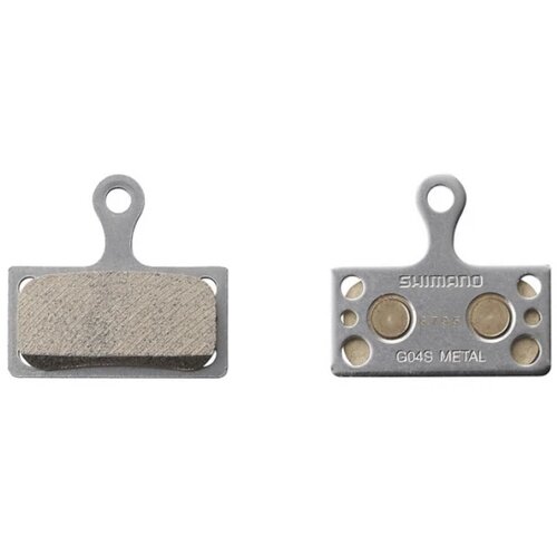 Shimano PLOČICE ZA DISK METAL PAD W/O FIN G04S PAD SPRING W/SPLIT PIN 1 PAIR INDPACK IBPG04SMXA Slike