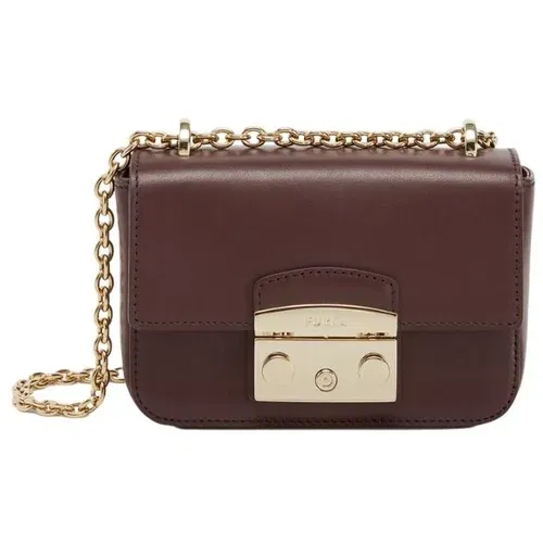 Furla Handbag - METROPOLIS MINI CROSSBODY purple