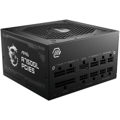 MSI Napajalnik Atx Mag A750Gl Pcie5 750W 80+ Gold Full Modular, (21407886) Cene