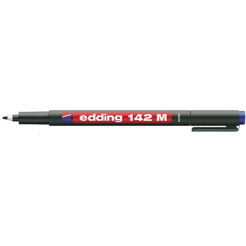 Edding permanent pen ohp marker 1,0mm 142M plava (09OP10E) Cene