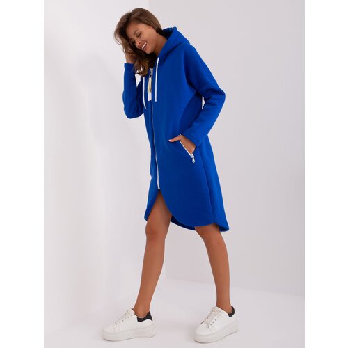 RELEVANCE Sweatshirt-RV-BL-4742.20P-Cobalt Cene