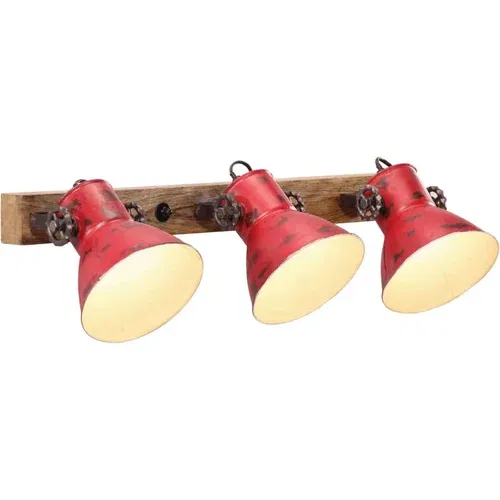 Zidna svjetiljka 25 W pohabano crvena 65 x 25 cm E27