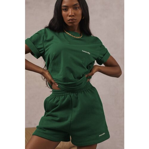 Madmext Mad Girls Green Women&amp;#039;s Shorts Set Slike