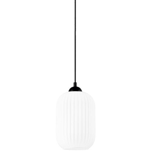  Visilica na sajli HARMA 1xE27/15W/230V &amp;Oslash; 14 cm bela/crna Slike