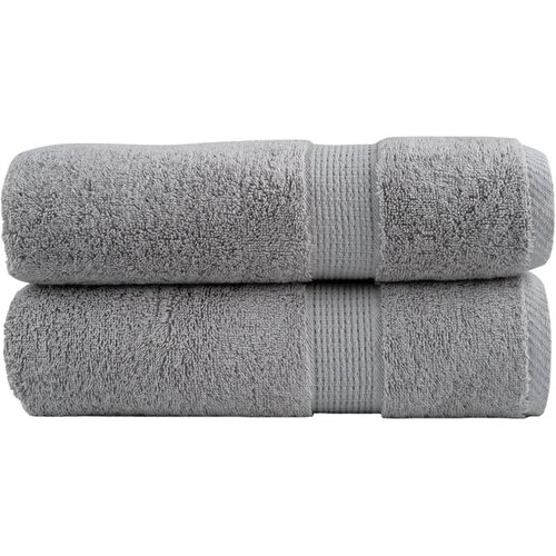 vidaXL Premium kopalne brisače 2 kosa siva 100x150 cm 600 gsm bombaž Cene