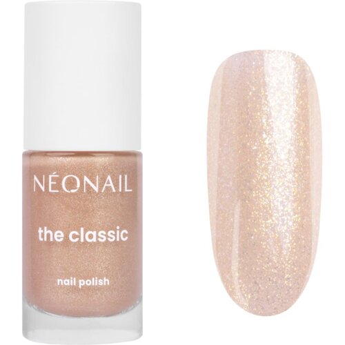 NeoNail The Classic Glow Nail Polish ble&amp;scaron;čeči lak za nohte odtenek Sunkissed Glow Beige 7.2 ml Slike