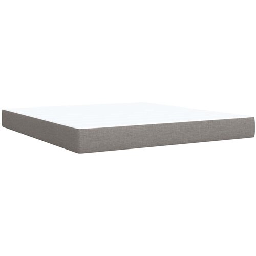  Krevet od pjene s madracem i LED-om Sivosmeđa 180 x 200 cm Slike