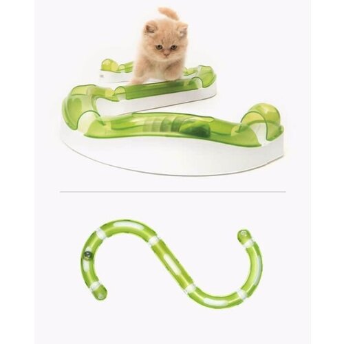 Catit senses wave circuit tunel + žogica Cene