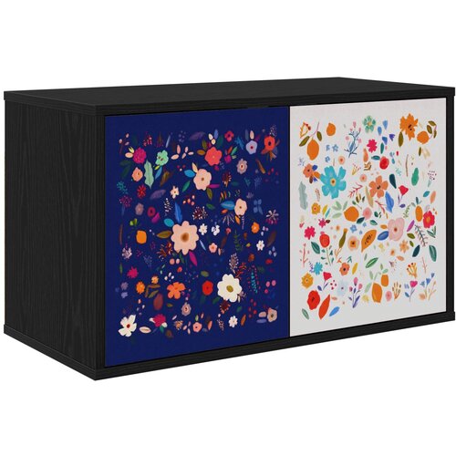  ormar za montažu na zid MAINZ 69 x 33 x 40 cm Crni hrast Cijene