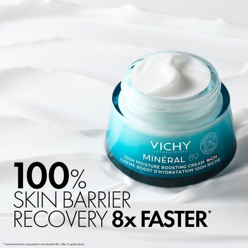 Vichy Min&amp;eacute;ral 89 bogata hidratantna krema bez parfema 50 ml Slike