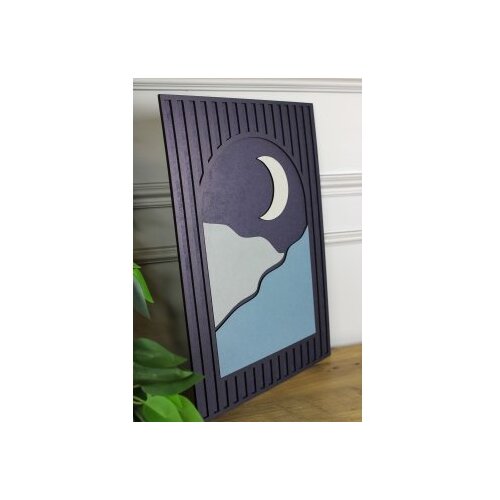 Wallity slika Ersy3Dmoon-3247, mdf, 32x47x2 cm Slike