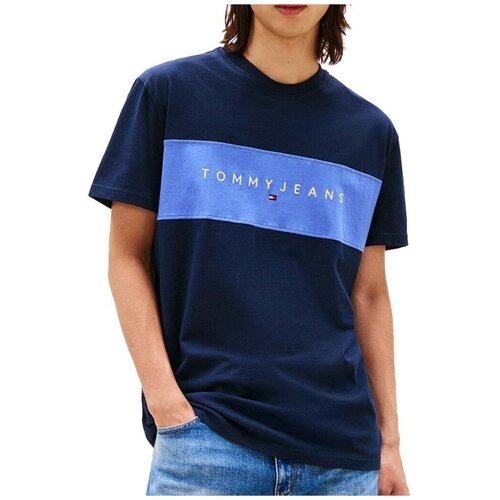 Tommy Jeans TJM REG CBLK LINEAR LOGO Plava Slike